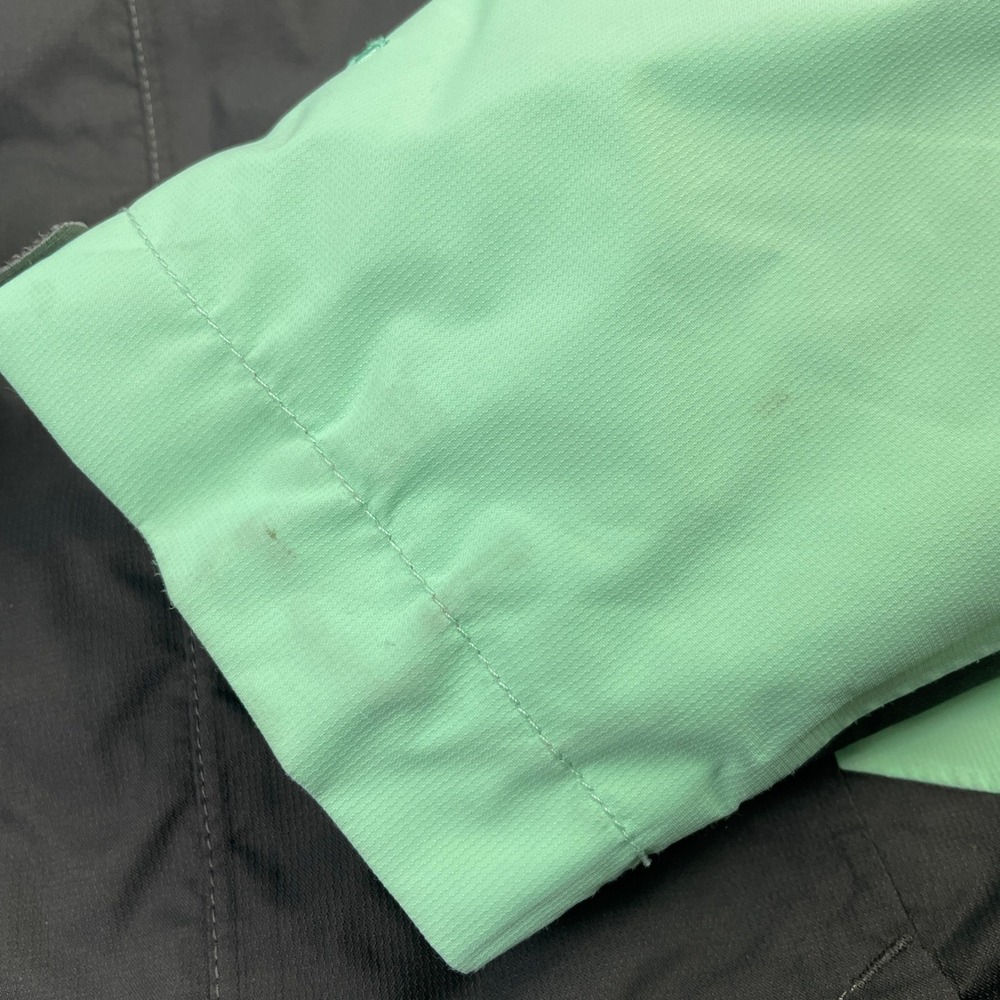 North Face Jacket Girls Large Gray Green Kira Triclimate 3-in-1 HyVent Hooded L - Picture 4 of 13